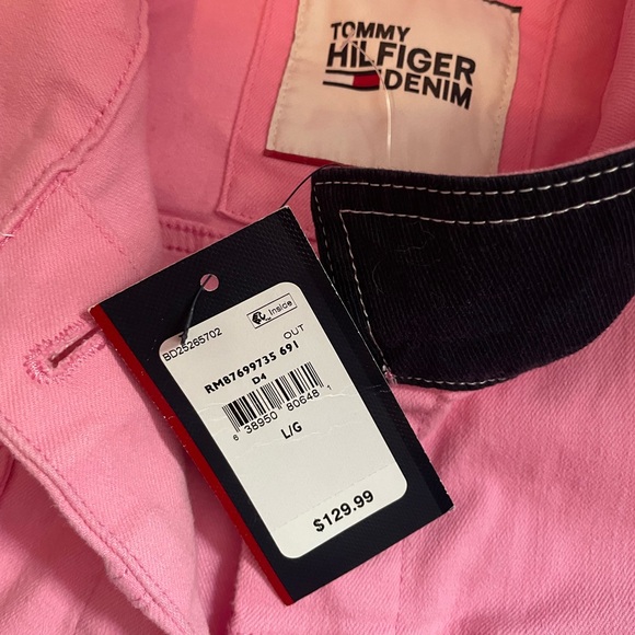 NWT Limited Edition Tommy Hilfiger Pink Jean Jacket - Picture 2 of 9